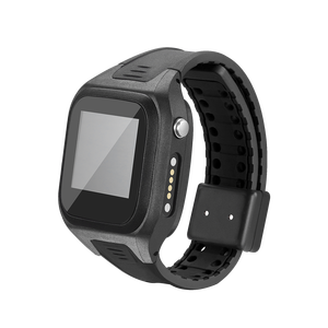 เครื่องติดตาม GPS 4G สำหรับนักโทษป้องกันการงัดแงะป้องกันการตัดข้อมือนาฬิกาอิเล็กทรอนิกส์สำหรับกักบริเวณในบ้าน