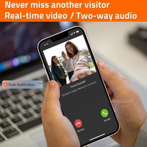 Nuevo Smart Tuya Video Intercom Timbre Cámara Apartamentos Digital Video Door Phone 1080P Video Intercom System - Product Image 3
