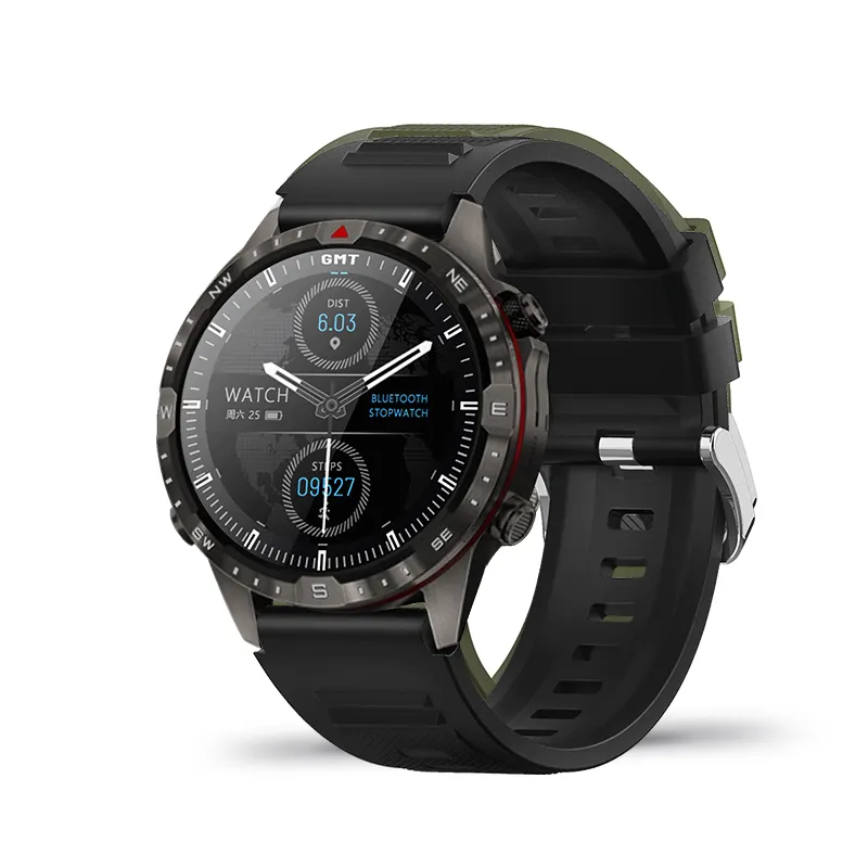 2023 Swl Gt45 1.6-Inch Ultra-Heldere Grote Scherm Ultra-Smalle Bezel 340Mah Grote Batterij Krachtige Levensduur Van De Batterij Kompas Smartwatch