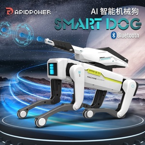 IQOEM uzaktan kumandalı robot ses programlama el sıkışma mekanik köpek erkek oyuncak AI akıllı zıplatma makinesi köpek IQ - Product Image 2