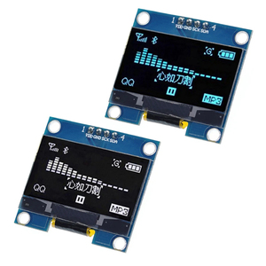 Modulo OLED 1.3 4pin colore bianco/blu 128x64 1.3 pollici OLED modulo Display LED 1.3 "IIC I2C comunicare con il caso - Product Image 1