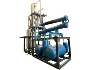 ماكينة وقود الديزل من الدرجة الصناعية-نظام تقطير لإعادة تدوير الزيت بخرج يومي - Product Image 2