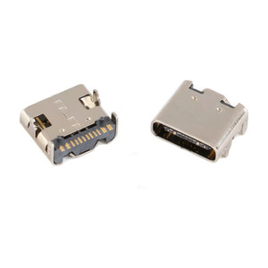 ซ็อกเก็ตตัวเมียชนิด C แบบพื้นผิวเต้ารับ USB-3.1ความละเอียดสูง16P 4พินคงที่สองทิศทาง - Product Image 2