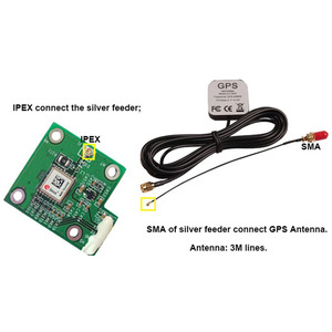 好价格便宜Ublox ne6系列GPS模块，带飞行电机控制EEPROM MWC APM2.5大天线 - Product Image 3