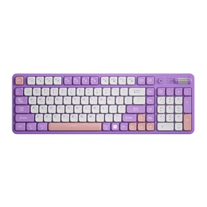 Factory OEM New Fashion Dual Mode 2.4ghz &amp; Bluetooth <strong>Keyboard</strong> Portable Mixed-colored Wireless 2.4g Bluetooth <strong>Keyboard</strong> for Office - Product Image 3