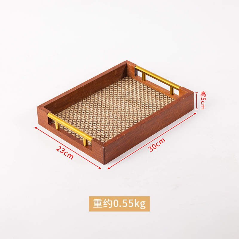 Sets de table Teslin en bois de petite taille (30*23*5)