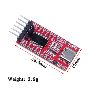 FT232RL-Adapter USB zu TTL Typ C 3,3 V 5V Dedizierte Download Line Mini-Schnitts telle FT232RL Serielles Port-Modul