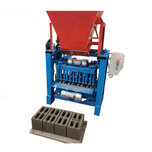 <strong>Fixed</strong> Hopper Concrete <strong>Block</strong> Brick <strong>Machine</strong> for Producing Double Row Hole Brick Changeable Mould Brick <strong>Machine</strong> High Quality 4-35 - Product Image 1