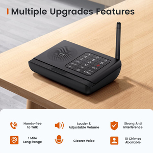 <strong>Wireless</strong> Hands Free <strong>Intercom</strong> <strong>System</strong> for Home Use1 Mile Range, Full Duplex 2 <strong>Way</strong> <strong>Wireless</strong> <strong>Intercom</strong> <strong>System</strong> for Business Office - Product Image 4