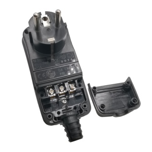Interruttore del circuito di guasto a terra tipo spina maschio Standard RCD France con ripristino automatico - Product Image 5