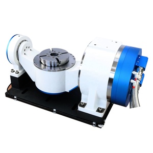 Mesa rotativa cnc de 5 ejes, estructura de accionamiento directo, eje rotativo de 5 ejes para máquina vmc - Product Image 3