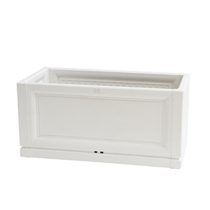 ショッピングモール芸術プラスチック背の高い長方形プランター - Product Image 5