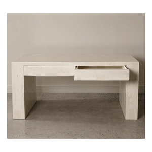 SHIHUI <strong>Customized</strong> Home Office <strong>Desks</strong> Marble <strong>Computer</strong> Table Rectangular Office <strong>Desk</strong> with Drawers Beige Marble <strong>Desk</strong> - Product Image 1
