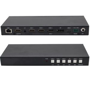 无缝HDMI矩阵5x2演示切换器，带画中画/PAP/三/四视图 - Product Image 1