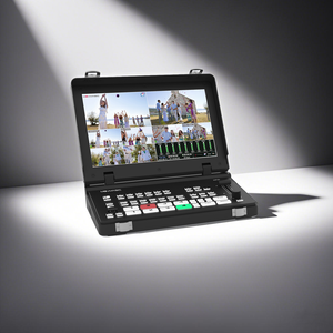 2025 più recente Switcher Video Movmagic 5 CH SDI HD NDI schermo da 10.1 pollici Video Mixer con capacità di 8 livelli e 2 4 k60hz di ingresso - Product Image 1
