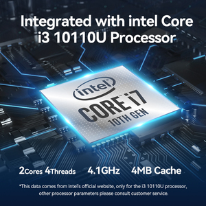 Intel I5 Mini-PC Lüfter loser DDR5-RAM M.2 NVME Dual Gigabit LAN 2 RS232 COM Industrieller MiniPC Linux-Mikro computer - Product Image 6