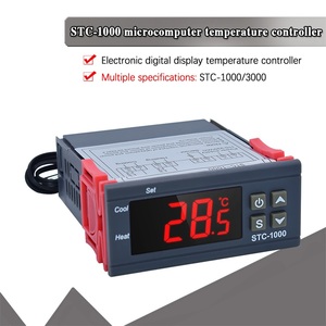 Digital Temperature <strong>Controller</strong> Thermostat Thermoregulator <strong>incubator</strong> Relay LED 10A Heating Cooling STC-1000 STC-3000 12V 24V 220V