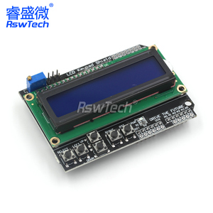 LCD1602 Zeichen LCD-Bildschirm modul Erweiterungs karte MCU-Entwicklungs platine