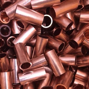 O cobre puro conduz a parede fina 0.5mm 1mm 1.2mm do diâmetro 32/35/38/40mm tubos de cobre