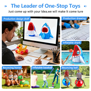 Phễu bóng nhảy đồ chơi cho trẻ em 18inch <span class=keywords><strong>bouncy</strong></span> bóng với xử lý cho bé trai cô gái tuổi 3-8 đám mây Inflatable thư bị trả lại - Product Image 4