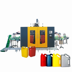 中国制造HDPE罐吹塑制造HDPE瓶塑料3L 5L吹塑机 - Product Image 1
