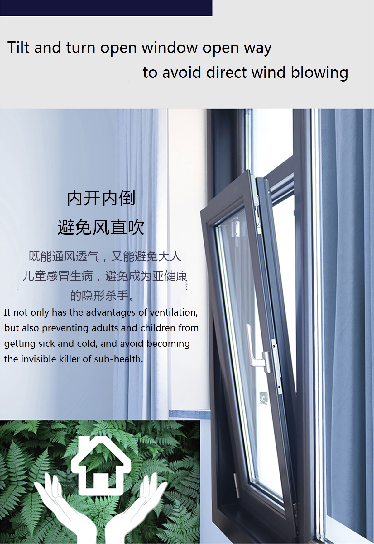 hot selling thermal break window and high quality good performance triple glazed aluminium doors