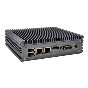 N2830 J1900 N100 Box mini Pc Fanless Desktop In-tel Win10 11 Linux AI sim card WiFi Bluetooth op ufficio Computer di casa Mini PC - Product Image 1