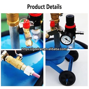 Kumlama makinesi pnömatik küçük yüksek basınçlı mobil kumlama makinesi Metal demir parçaları Derusting nanaekipmanları - Product Image 5