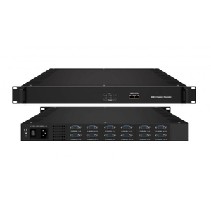 MPEG4 SD H.264 Mehrkanal-AV zu IPTV 16 32 48 CVBS-Eingang IP-Ausgang Video-Encoder für Live-Stream-Übertragung - Product Image 1