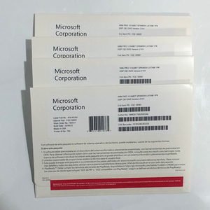 Win10 Pro OEMキーオンラインアクティベーション多言語インストールDVDスペイン語サポート世界的な送料無料 - Product Image 4