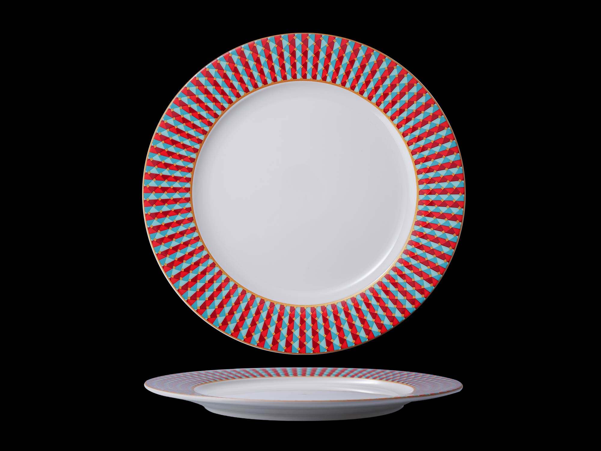 Assiette plate de 10,5 pouces