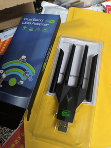 Двухдиапазонный USB Wi-Fi 1200 Мбит/с Адаптер 2,4 ГГц 5 ГГц Wi-Fi с 4 антенной ПК мини-компьютер 600 Мбит/с приемник сетевой карты - Product Image 3