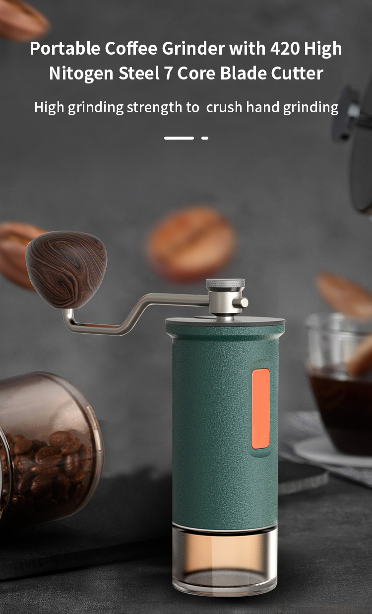 Handheld Coffee Grinder Portable Electric Grinding Machine Manual Coffee Grinder Conical Burr Mill Handheld Coffee Grinde