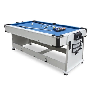 Factory Wholesale Air Hockey <strong>Table</strong> Tennis 7FT <strong>Multi</strong> <strong>Function</strong> 4 in 1 Pool Billiard <strong>Table</strong> <strong>with</strong> Dinning Top - Product Image 4