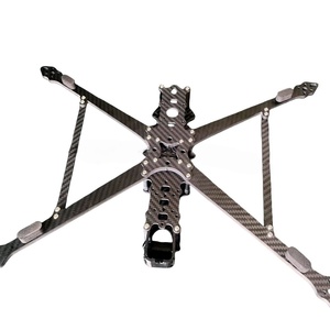 Büyük ölçekli Traversing makinesi FPV yarış 10/13/15 inç karbon Fiber raf aksesuar İha raf - Product Image 2