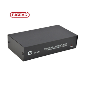FJ-2008 Fjgear High Quality <strong>Vga</strong> Splitter 1 <strong>Input</strong> 8 <strong>Output</strong> Bandwidth 200MHz Transmission Distance up to 25M - Product Image 3