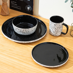 Toptan seramik sofra seti nokta seramik sofra 16 adet sofra seti, hizmet için 4 - Product Image 3