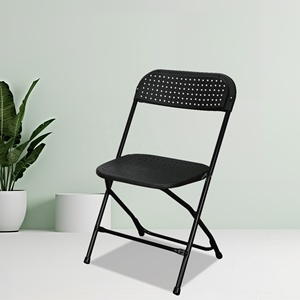 Phong Cách Mỹ <span class=keywords><strong>Samsonite</strong></span> Trắng Lễ Đám Cưới Nhựa Nhà Hàng Ăn Uống Gấp Ghế Cho Tổ Chức Sự Kiện Trong Giá Rẻ Giá Bán Buôn - Product Image 1