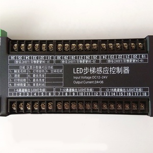 Датчик движения Pir, светодиодный контроллер лестного света, DC12V, 24 В, 36-канальный шаговый фонарь, контроллер датчика движения - Product Image 3