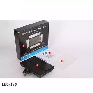 ไฟ LED เดย์ไลท์สำหรับสตูดิโอถ่ายภาพ,หลอดไฟ Led LED-330C ดวง330ดวงใช้แบตเตอรี่ภายนอกสำหรับถ่ายวิดีโอ - Product Image 6
