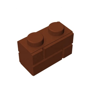 1x2 bloques de construcción de plástico compatibles con DIY para niños - Product Image 6