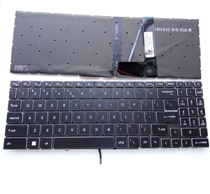 Lapop <strong>Keyboard</strong> for <strong>MSI</strong> Katana GF66 GF76 MS-1581 MS-1582 MS-17L1 GL66 <strong>Keyboard</strong> US Version <strong>Colorful</strong> Backlit - Product Image 1
