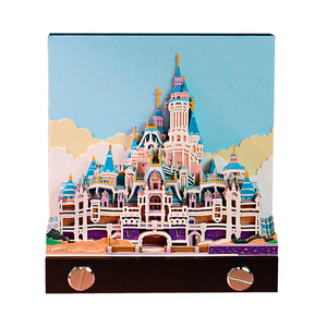 <span class=keywords><strong>2025</strong></span> Calendário Semanal Sweetmade 3D <span class=keywords><strong>Memo</strong></span> Pad Fairytale Castle Bookmark Caixa De Presente De Casamento