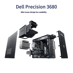 Dells Precision 3680 Tower Case Computadora Estación DE TRABAJO PC con Cpu I9-13900 8G RAM 512GSSD Gráficos integrados