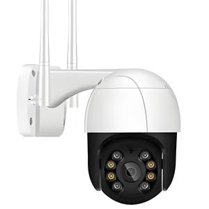 ICSEE 360 ° Pan-Tilt-Zoom <span class=keywords><strong>WIFI</strong></span> Câmera de Segurança 1080P Visão Noturna Grande Angular Áudio Bidirecional Microsom Embutido Ao Ar Livre AI CMOS Sensor