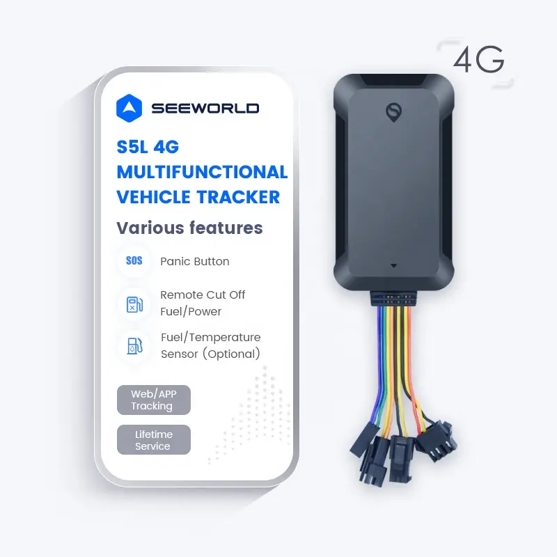 Seeworld s5l không thấm nước 4 gam Tracker với GPS theo dõi phần mềm nền tảng SOS qua tốc độ báo động bằng giọng nói giám sát