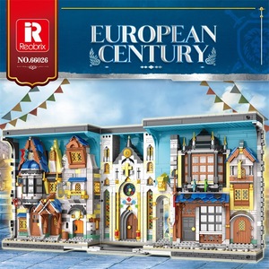 Reobrix 66026 Medieval Bazaar in the European Century MOC Building Block <strong>Toys</strong> for Kids Birthday Gift