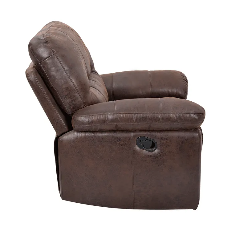 Chingxin mobili da soggiorno in pelle divano nordico moderno divano reclinabile elettrico in pelle marrone divano reclinabile elettrico
