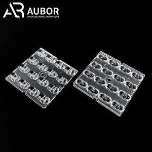 Модульные линзы OEM 4*4, различные уголки луча, 10, 15, 20, 25, 30, 35, 40, 45, 60, 90 градусов, квадратные светодиодные линзы, уличные лампы - Product Image 4