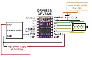 Original-Chip DRV8825 DRV 8825 Stufenmotor-Antrieb mit Heizkörper im Einzelhandel Paket - Product Image 6
